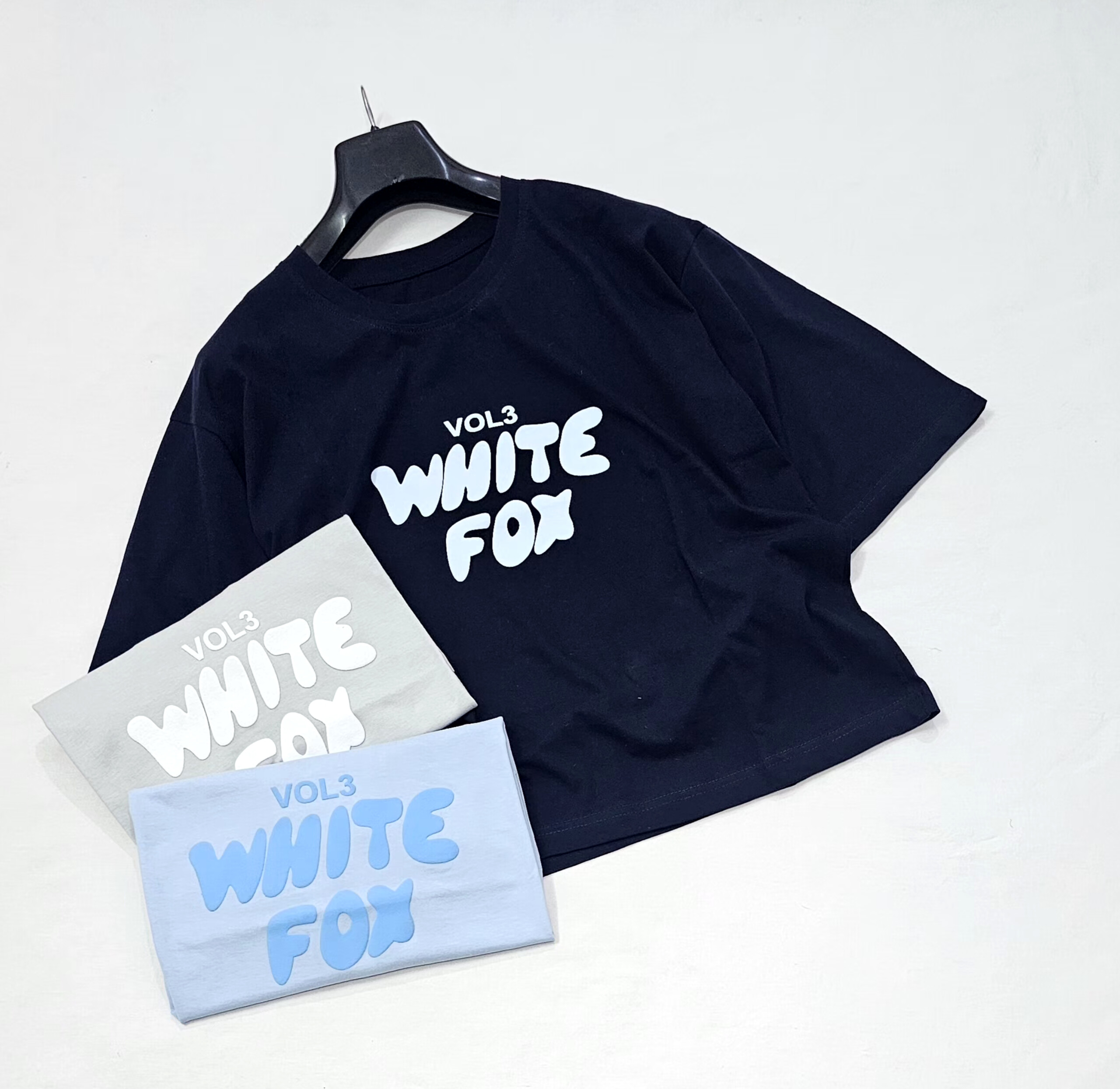 تیشرت باکسی زنانه White fox