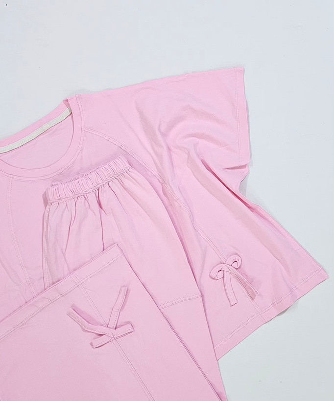 ست تیشرت و شلوارک پاپیون🎀